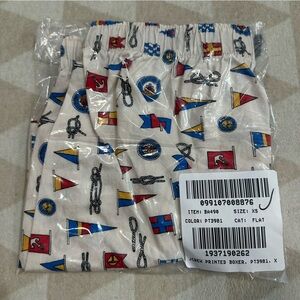 J crew mens boxers nautical flags